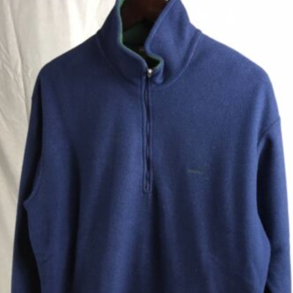 Vintage Patagonia Capilene Fleece 1/4 Zip Pullover - Dark Navy